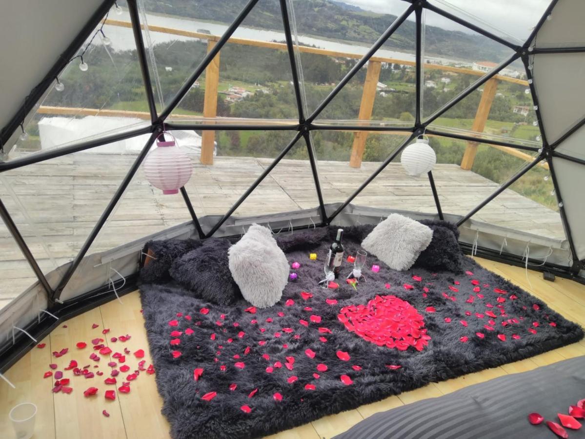 Glamping Wayra Villa Guatavita Eksteriør bilde